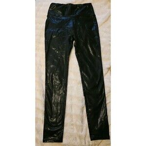 Booty Gal Faux Leather Leggings For Women High Waist Pants Size S
